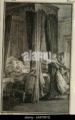 La Nouvelle Héloïse, ou Lettres de deux Amans, habitans d'une Petite ville Au Pied des Alpes; recueillies et publiées par J. JRousseau. ni par Bedrohungen je ne Eiter en-voyer coucher un feul domeftique. La Ainfitoute maifon refla Fell pied cette Nuit avecune telle Ungeduld, quil y avoit peu defcs neulTent donné beaucoupde habitans qui Leur vie pour être à neuf Heures dumatin. Jentendis Durant la nuit quelques Allées & Veranstaltungsorte qui ne malarmerent pas: Mais furle Matin que tout étoit Tranquille, un-bruitfourd frappa mon oreille. Jécoute, je croisdilèinguer des gémiiTcmens. Jaccours, jouvre jentre, le Stockfoto