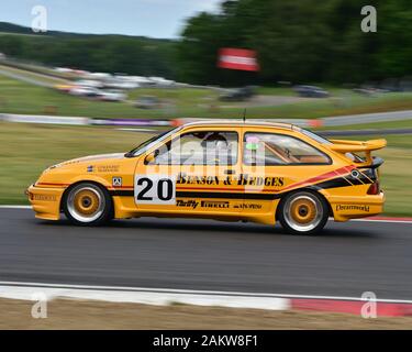 Carey McMahon, Ford Sierra Cosworth RS 500, Dunlop Saloon Car Cup, HSCC Legenden von Brands Hatch Super Prix, Juni 2019, 2019, Autosport, Brands Hatch, c Stockfoto