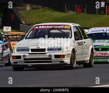 Mark Wright, Ford Sierra RS 500, Dunlop Saloon Car Cup, HSCC Legenden von Brands Hatch Super Prix, Juni 2019, 2019, Autosport, Brands Hatch, Autos, klassi Stockfoto