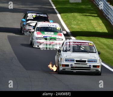 Mark Wright, Ford Sierra RS 500, Dunlop Saloon Car Cup, HSCC Legenden von Brands Hatch Super Prix, Juni 2019, 2019, Autosport, Brands Hatch, Autos, klassi Stockfoto