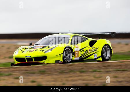 Tailem Bend, South Australia. 10. Januar 2020; die Biegung Motosport Park, Tailem Bend, South Australia, Australien; Asian Le Mans, 4 Stunden der Biegung, Praxis Tag; die Nummer 7 Guy GT von Takeshi Kimura, Kei Jörger, kommen Ledogar während der freien Praxis 1 - Redaktionelle Verwendung Credit: Aktion Plus Sport Bilder/Alamy Leben Nachrichten angetrieben Stockfoto