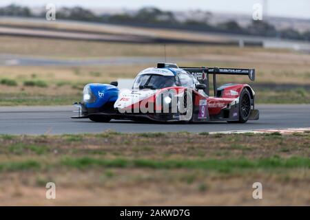 Tailem Bend, South Australia. 10. Januar 2020; die Biegung Motosport Park, Tailem Bend, South Australia, Australien; Asian Le Mans, 4 Stunden der Biegung, Praxis Tag; die Zahl 9 Graff LMP 3 angetrieben von Eric Trouilllet, Ricky Capo, David Droux während der freien Praxis 1 - Redaktionelle Verwendung Credit: Aktion Plus Sport Bilder/Alamy leben Nachrichten Stockfoto