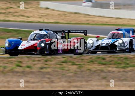 Tailem Bend, South Australia. 10. Januar 2020; die Biegung Motosport Park, Tailem Bend, South Australia, Australien; Asian Le Mans, 4 Stunden der Biegung, Praxis Tag; die Zahl 9 Graff LMP 3 angetrieben von Eric Trouilllet, Ricky Capo, David Droux während der freien Praxis 1 - Redaktionelle Verwendung Credit: Aktion Plus Sport Bilder/Alamy leben Nachrichten Stockfoto