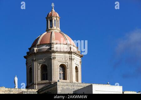 Hafenrundfahrt durch den Grand Harbour Valetta - Basilika Maria Geburt Senglea, Malta Stockfoto