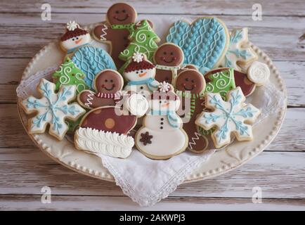 Cookie-Platter Stockfoto