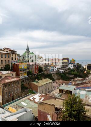 Valparaiso, Chile. Stockfoto