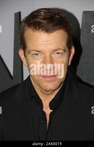 Los Angeles, USA. 09 Jan, 2020. Max Beesley in der HBO-Serie Premiere von "der Außenseiter". Gehalten an der DGA-Theater in Los Angeles, CA, 9. Januar 2020. Foto: Richard Chavez/PictureLux Credit: PictureLux/Hollywood Archiv/Alamy leben Nachrichten Stockfoto