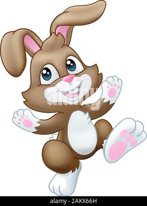 Osterhase Hase Cartoon Stock Vektor