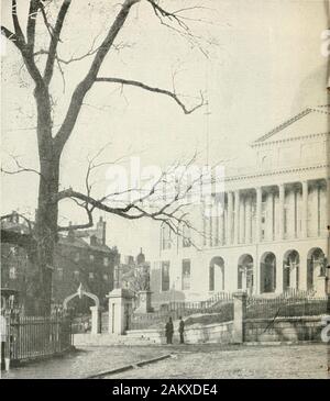 Reiseführer nach Boston und das Land um. Foto Copyright 1898 von N. L. STEBBINS. MASSACHUSETl Stockfoto