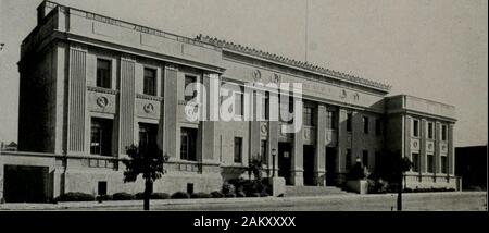 Architekt und Ingenieur. MENS CLUB ZIMMER. VETERANS Memorial Building, Albany Henry H. Meyers, Architekten George R. Klinkhardt und Mildred S. Meyers. Architekten in Verbindung bringen. VETERANS Memorial Building, Berkeley, Kalifornien Henry H. Meyers, Architekten George R. Klinkhardt und Mildred S. Meyers, Associate Architekten Stockfoto