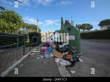 ROMA- CENTOCELLE- VILLA DE SANCTIS Stockfoto