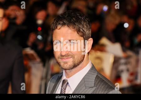 Gerard Butler. "Bountyhunter" UK Premiere Vue West End, London. Großbritannien Stockfoto