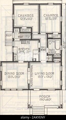 Gordon-Van Tine Wohnungen. Home Nr. 572. Material eingerichtet entweder Fertig geschnitten oder nicht fertig geschnitten Eine ungewöhnlich gut geplante Bungalow Z 4. Q. Für Preise Auf dieser Startseite finden Sie Erste Seite. Lesen Sie die Seiten 9 bis 11 für die vollständige Beschreibung der Materialien. Grundriss FARBE - Falls nicht anders angegeben, wewill Lemont Stein Farbe für den Körper, und Hellgrau für die Verkleidung der dieses Haus. Die Leute, die dieses Haus gebaut haben andlived in es uns sagen, dass dieser Bungalow ist der Bequemste, schmackhafte homethey je hatte. Es ist ein Haus, das wearswell, weil es seine Schönheit und Harmonie des goodproportions Details verdankt, ratherthan Jede Stockfoto