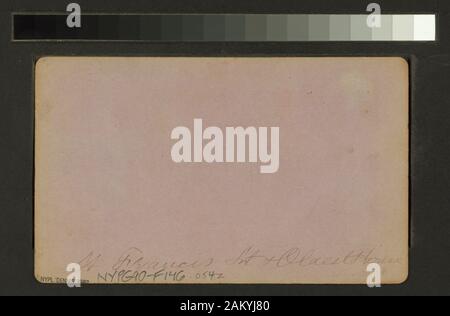 Hl. Franz St, ältestes Haus St. Franziskus St., ältestes Haus.; St. Franziskus St., ältestes Haus. Stockfoto