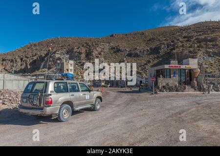 Der weltgrößte Salatsee Salar de Uyuni, Department Potosi, Südwest-Bolivien, Lateinamerika Stockfoto