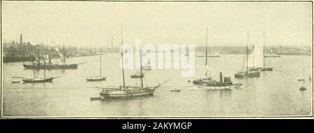 Reiseführer nach Boston und das Land um. . Foto von COOUDGE. Einen Blick auf das Boston Harbor. 120 LEITFADEN FÜR BOSTON. Stockfoto