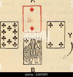 Die Gesetze und Prinzipien der whist angegeben und erläutert und illustriert seine Praxis auf eine ursprüngliche System, durch die Hände komplett durch gespielt. Tricks j y z1 Trick 9.. Tricks}^. Ich; ich Trick 8. Stockfoto