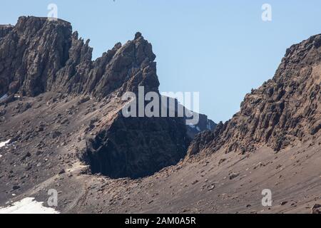 Neptunes Belles, Deception Island, South Shetland Islands, Antarktis Stockfoto