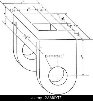 Die Grundlagen der Darstellenden Geometrie. Abb. 23.. Abb. 24. 21. Drei Ansichten des Objekts im Bild dargestellt. 21. 22. Ein Plan, Höhe ziehen und am linken Ende der für das Objekt angezeigte inFig. 22. 23. Der Plan, Höhe Ziehen und rechten Ende der für das Objekt angezeigte inFig. 23. 24. Ein Plan, Höhe Ziehen, und sowohl die Aussicht auf das Objekt gezeigt inFig. 24. Kapitel III ÜBERNAHME VON PUNKTEN UND LINIEN 15. Um das Verhältnis von verschiedenen Punkten und lineswhich zu studieren gemeinsam bilden die Darstellung eines Objekts, und tosolve Probleme in Bezug auf diese Elemente der Darstellung, es muss ein metho werden Stockfoto