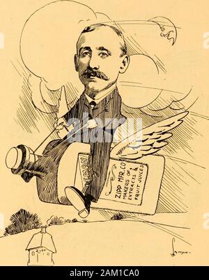 Clevelanders' wie wir sehen 'em;" eine Galerie von Pen Skizzen in Schwarz und Weiß. Howard White 286. John Zipp die Zipp Manufacturing Company 286 Stockfoto