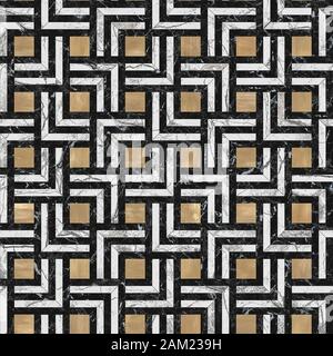 Marmornes Muster nahtlose Textur für CG Stockfoto