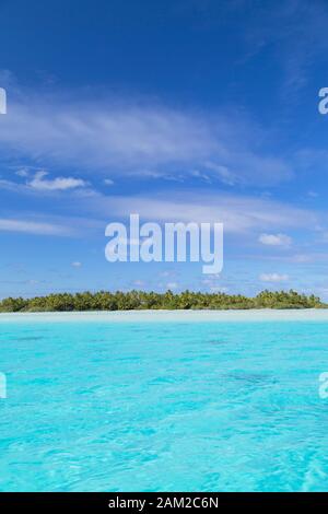 Lagune am Tetamanu, Fakarava, Tuamotu-Inseln, Französisch-Polynesien Stockfoto