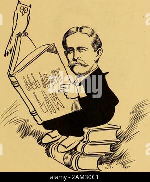 Clevelanders' wie wir sehen 'em;" eine Galerie von Pen Skizzen in Schwarz und Weiß. Maurice Maschke 224. C.L. Tore Atlomey am Gesetz 225 Stockfoto