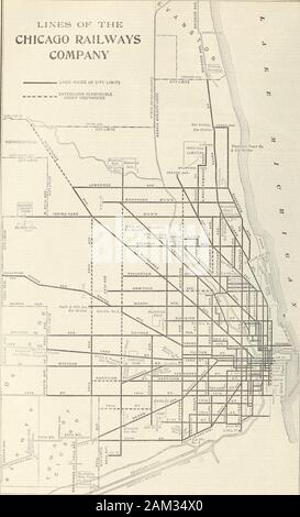 Die kommerziellen und finanziellen Chronik. Die nominalamount von $ 100.000, wurde dem Thema ein treuhandvertrag datedAug gemacht. 1 1907, und 25. Januar 1908 ausgeführt, durch und zwischen den Chicago Rail-möglichkeiten Co. und die Herren Adolf C. Bartlett Chauncey halten, Charles H. Hulburd, Albert A. Sprague und Charles G. Dawes, als Verwahrstellen, andCentral Trust Company in New York, als Verwahrer. Im Rahmen dieses agreementthe Lager dient als Grundlage für die Ausgabe der Genussscheine, Vertretung in allen 265,100 gleiche Teile. Serie 1 besteht aus 30.800 Teile. Serie 2 von 124.300 Teile. Serie 3 von 60.000 Pa Stockfoto