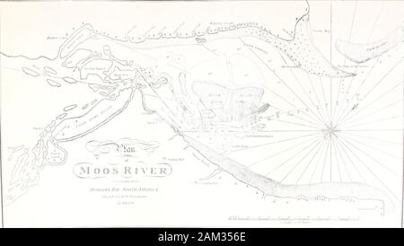 Eine Reise von der Prince of Wales's Fort in der Hudson Bay im nördlichen Ozean, in den Jahren 1769, 1770, 1771 und 1772 ---. .^ Sn r,)? A/I?/: EIN J11 (I > S O N? S1? A/.. ich.."/jj./^S> - zu h/nmiL-n. l-n.>;;;;;;;.,. .../,". V,..-/y.-//., y", /.^/C." / ", /,: r, ", /,". Stockfoto