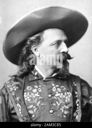 BUFFALO BILL - William Cody - (1846-1917) amerikanischer Soldat und showman Stockfoto