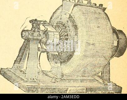 Le quincaillier (Juin 1888 - Aout 1889). CTR1 QUE! SYSTEME CRAIG!. Const ructeurs d Appareils Elec - Gießen triques VEclairage desvilles, Dörfer, bauten pu-blics et particidiers, Usines, etc., par le Systeme eine Arc ouincandescence. - AppareilspourVSlectro plastie. Büros ET ATELIERS: Coin de la Rue Albert et de I1 Avenue an der 14. Sept. 1888 - la Sto-Cunegonde. Stockfoto