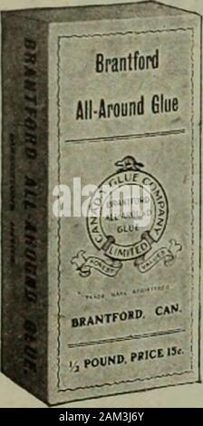 Hardware merchandising Oktober-dezember 1910. Stockfoto