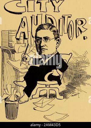 Clevelanders' wie wir sehen 'em;" eine Galerie von Pen Skizzen in Schwarz und Weiß. Tom J. Patterson 172 wuv. J. S. Madigan 173 Stockfoto