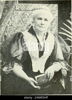 Geschichte des Staates New York, politischen und staatlichen;. Elizabeth Cady Stanton Elizabeth Cady Stanton, Reformer; geboren, Johnstown. N.Y., 12. November 1815; heiratete Henry Brewster Stanton, gegen die Sklaverei Redner und Politiker; befürwortet der nationalen Frauen partyin 1840; das erste womans rechte Übereinkommen auf SenecaFalls, N.Y., Juli, 1848; für 25 Jahre congressannually auf die Notwendigkeit für eine Änderung des Wahlrechts theconstitution der Vereinigten Staaten gerichtet; Präsident der Nationalen womansuffrage Association, 1865-1893; an der New York City, 26. Oktober 1902 starb. Anna Howard Shaw Anna Howard Stockfoto