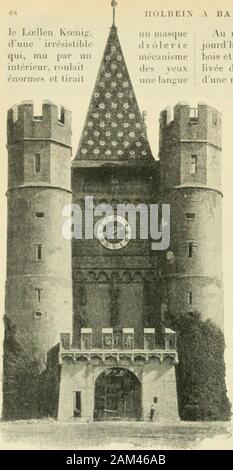 Le Monde moderne. xv siècle le plus exquis. Des Remparts bergmassive encerclaientBàle. Il nen subsiste plus que quelquesvestiges, unter anderem la Partie qui rejointla Porte Saint-Jean au Rhin, et quiaboutit à une Redoute dominant Le lleuvepar une muraille à pic d une quinzainede Mètres. Lendroit a été Hampe enune Promenade publique, et les enfantsbâlois confectionnent aujourdhui despâtés de sable derrière Les créneaux quiabritaient Les fiers Arquebusiere dau-trefois. Cétait aux Bourgeois quavaient étéabandonnés par lévèque, lange-temps depuis Déjà, lentretien et la garde delenceinte, et ils sacqui Stockfoto