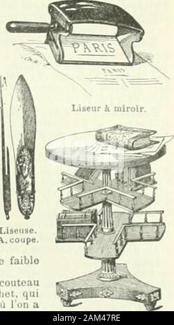 Nouveau Larousse illustré: Wörterbuch universel encyclopédique. Stockfoto