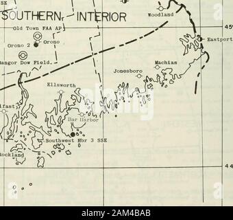 Klimatologische Daten, New England. ALBERS FLÄCHENTREUE PROJECTIONSTANDARD PARALLELS BEI 29 Ig und 45 Ig 1 - ^1 STATION LEGENDE O #3 Niederschlag nur O Niederschlag, Storage --------- • -- (^ Precipitatiof) und Temperatur --------- • - - (^Niederschlag, Temperatur und Verdunstung Art der Gage q Aufnahme, Aufnahme - # 3 fio //! //P". Doppelten Kreis Kombinationen zeigen die Verfügbarkeit von moredetailed meteorologische Daten 70 * 69° 68, USCOMM - ESSA-AsheviUe, N.C. Überarbeitete 7-67 67 "Sil c&gt; € i^, Stockfoto