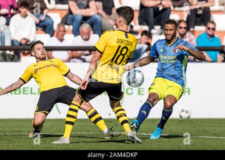 MARBELLA - 11-01-2020. Eredivisie Fußball, Saison 2019-2020. Feyenoord player Luciano Narsign während der Partie Borussia Dortmund - Feyenoord, freundlich in Marbella. Stockfoto