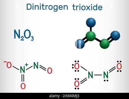 Chemische Formel und Molekül Modell von Wasserstoff ...