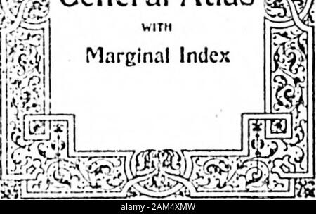 Tägliche Kolonisten (1900-01-20). Allgemeine Atlas |. Keine READiNQ Angelegenheit. Und ivmt ot weltweit. Index auf Marge von Essen^ ipage.^-V FOK $ 2,00 bar. - Die Abmessungen der einzelnen Seite sind 12 x 141^Zoll. Die Karten deltaeatewith unvergleichliche Genauigkeit der physischen ccwiformation eines jeden Staates und Tenl * Tory in den Vereinigten Staaten, die Herrschaft von Kanada und ot jeden coaiitty. ; In rboth Halbkugeln, ob der imperialen Bedeutung oder die kleinste Republik der Christenheit. Die Karten theraselvea mit seltenen Treue der Detailthe Funktionen von jeder bewohnten und unbewohnten tr reproduzieren Stockfoto