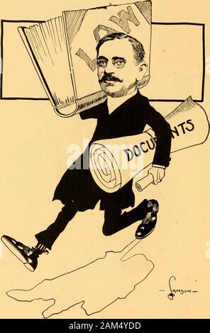 Clevelanders' wie wir sehen 'em;" eine Galerie von Pen Skizzen in Schwarz und Weiß. J.T. Wamelink 123. Emil Joseph Rechtsanwalt 124 Stockfoto