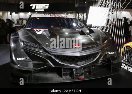 Chiba, Japan. 11 Jan, 2020. Honda NSX-GT auf der Tokyo Auto Salon 2020 in Makuhari Messe International Convention Complex. Tokyo Auto Salon ist ein Automobil Ausstellung ihre neuesten technologischen Lösungen und Produkte für Autos zur Schau stellen. Die Messe läuft vom 10. Januar bis 12. Credit: Rodrigo Reyes Marin/ZUMA Draht/Alamy leben Nachrichten Stockfoto