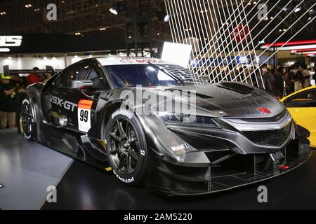 Chiba, Japan. 11 Jan, 2020. Honda NSX-GT auf der Tokyo Auto Salon 2020 in Makuhari Messe International Convention Complex. Tokyo Auto Salon ist ein Automobil Ausstellung ihre neuesten technologischen Lösungen und Produkte für Autos zur Schau stellen. Die Messe läuft vom 10. Januar bis 12. Credit: Rodrigo Reyes Marin/ZUMA Draht/Alamy leben Nachrichten Stockfoto