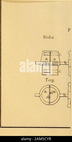 Deep-sea klingende und Ausbaggern; eine Beschreibung und Diskussion der Methode und Geräte an Bord verwendet die Küsten- und Vermessungsamt Steamer, "Blake.". % Das PLOTTEN VON EINER LINIE DER SOUNDENG S36. Stockfoto