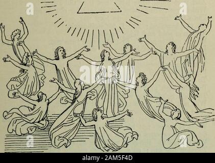 Die Vision, oder Hölle, Fegefeuer und Paradies von Dante Alighieri. himmlischen Heerscharen sympathisieren in seiner Empörung: Sie thenvanish nach oben. Beatrice gebote IDante wieder warf seinen Blick weiter unten. Nach Stationen in der neunten Himmel, von denen sie zeigt ihm thenature und Eigenschaften getragen werden; die Schuld die Bosheit des Menschen, Mho Orte hiswill auf Niedrig und vergänglichen Dingen. Dann * Ehre sei dem Vater, dem Sohn und dem Heiligen Geist, rang aloudThroughout alle Paradies;, die mit dem Song Canto xxvii] PARADIES 333 Mein Geist reeled, so süß die Belastung vorbei. Und was ich sah, war gleich Ecstasy: Eine Univers Stockfoto