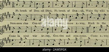 [A composite Musik Band: mit musikalischen Wunder Davidson 84 Duette für einen Groschen für die Violine, Flöte, Akkordeon, oder irgendwelche Höhen Instrument angepasst, und Davidson's musikalische Wunder hundert und fünfzig Scotch Songs für einen Groschen]. beeindruckt und unhunted, dem Horst behaupten kann; Der solan kann schlafen auf seinem Regal der Ufer. Der Kormoran roost auf seinem Felsen im Meer; Aber, OI gibt es Ane, deren harte Schicksal bedauere ich, - noch House, ha, noch Hame, in seinem Land hat er. Der Konflikt ist Vergangenheit, und oxir name ist nicht mehr; theres nichts übrig, aber die Trauer für Schottland andue. Das Ziel ist gerissen Stockfoto