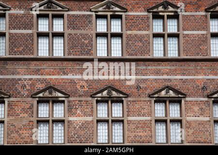 Kopenhagen, Dänemark - 12. September 2019: Rosenborger Burgschluss Stockfoto