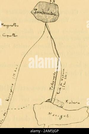 Beiträge à la Faune malacologique de l'Afrique Equatoriale..1. SÉR., [Nr.] 1-72. Ve DE lAfBIQUE ÉQUÀTOniALE, PAR Louis Germain. Extrait du Bulletin du Muséum dhistoiijf Naturelle. - Ich^ Oy, 11° 7, s. iGy. XX Mollusques fluviatiles recueillis près de Kabaram {Sud de Tombouctou). M. Paul Lemoine, Küchenchef île travaux de Géolo [&gt;-ie au Laboratoire Kolonial, eine EU-Taniabililé de mich coniinuniqucr une petite coUectiou de mollusques d^tA* j^i Q Mai, in &Lt;i&,. Ich "k1,,, tti ^.^..! Stockfoto