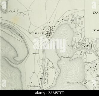 Cádiz ein la Guerra de la Independencia, cuadro Historico. Lü Mi-Jusaa Mur^uU. 23. Cádiz. DEL l^ lEJl/O DEy de Sus CeTcajaas. r^^^^s-°&gt;^lWi, m¡n (Rae Stockfoto