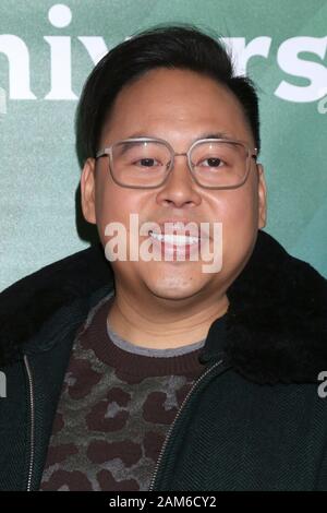 Pasadena, CA, USA. 11 Jan, 2020. Nico Santos in der Ankunftshalle für NBC Universal Winter Presse Tour, The Langham, Huntington Hotel Pasadena, CA 11. Januar 2020. Credit: Priscilla Grant/Everett Collection/Alamy leben Nachrichten Stockfoto